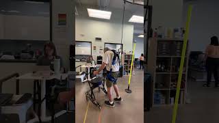 Obstacle gait training made safe with the Solo Step Overhead Track System 🚧