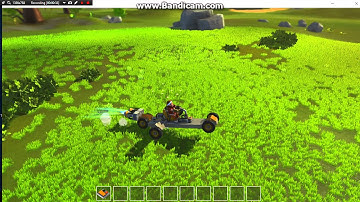 Nice transforming rocket car in Scrap mechanic!