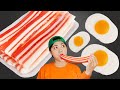 DONA Egg Gummy, Pork Belly Jelly Mukbang