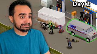 Me, my van, and the open road (Squeex survives 30 Days in Project Zomboid)