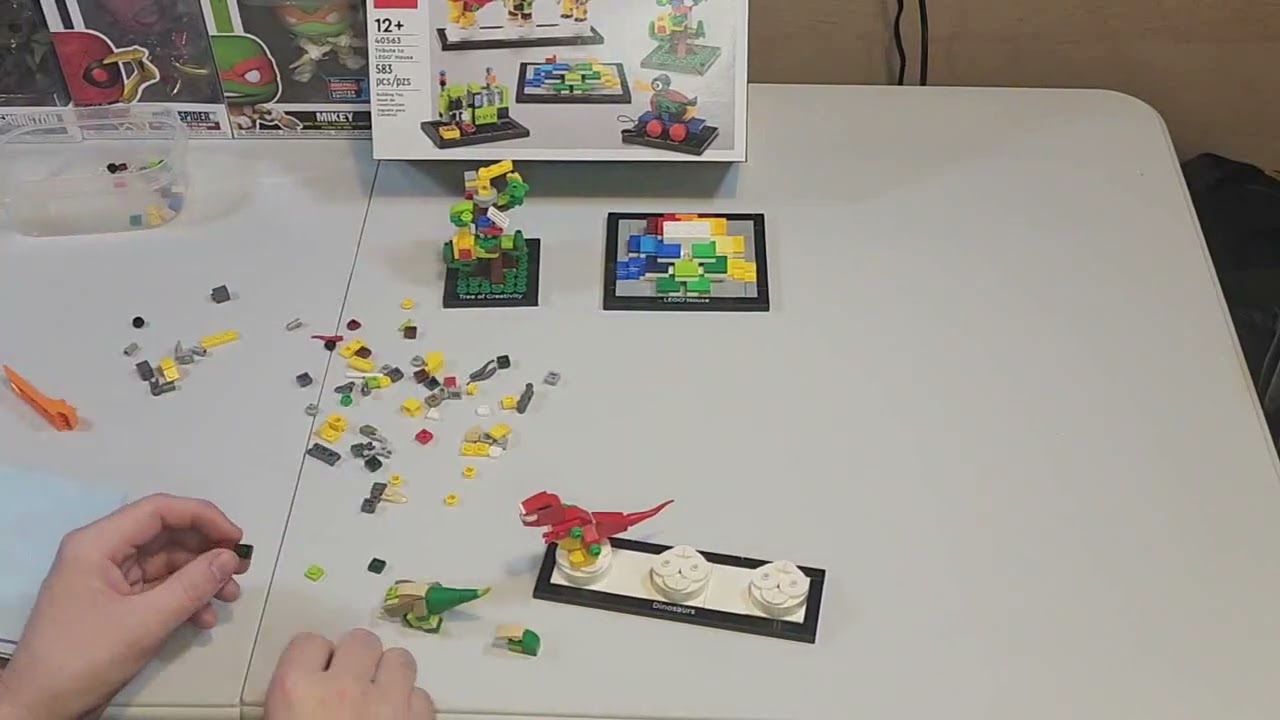 LEGOals Build 03 ~~ LEGO 40563 bag 3 Dinosaurs in 5 minutes.