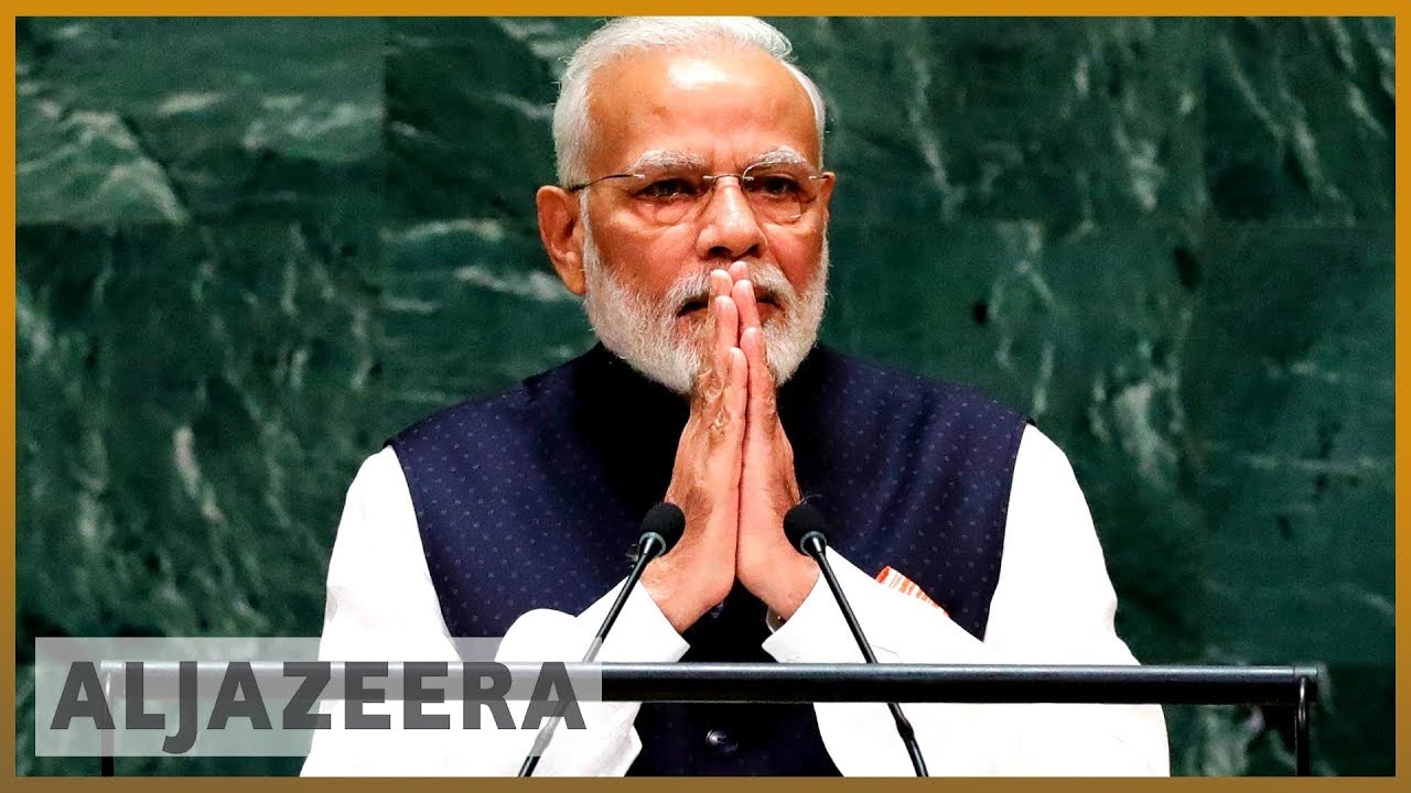 India's Modi addresses UNGA amid Kashmir lockdown