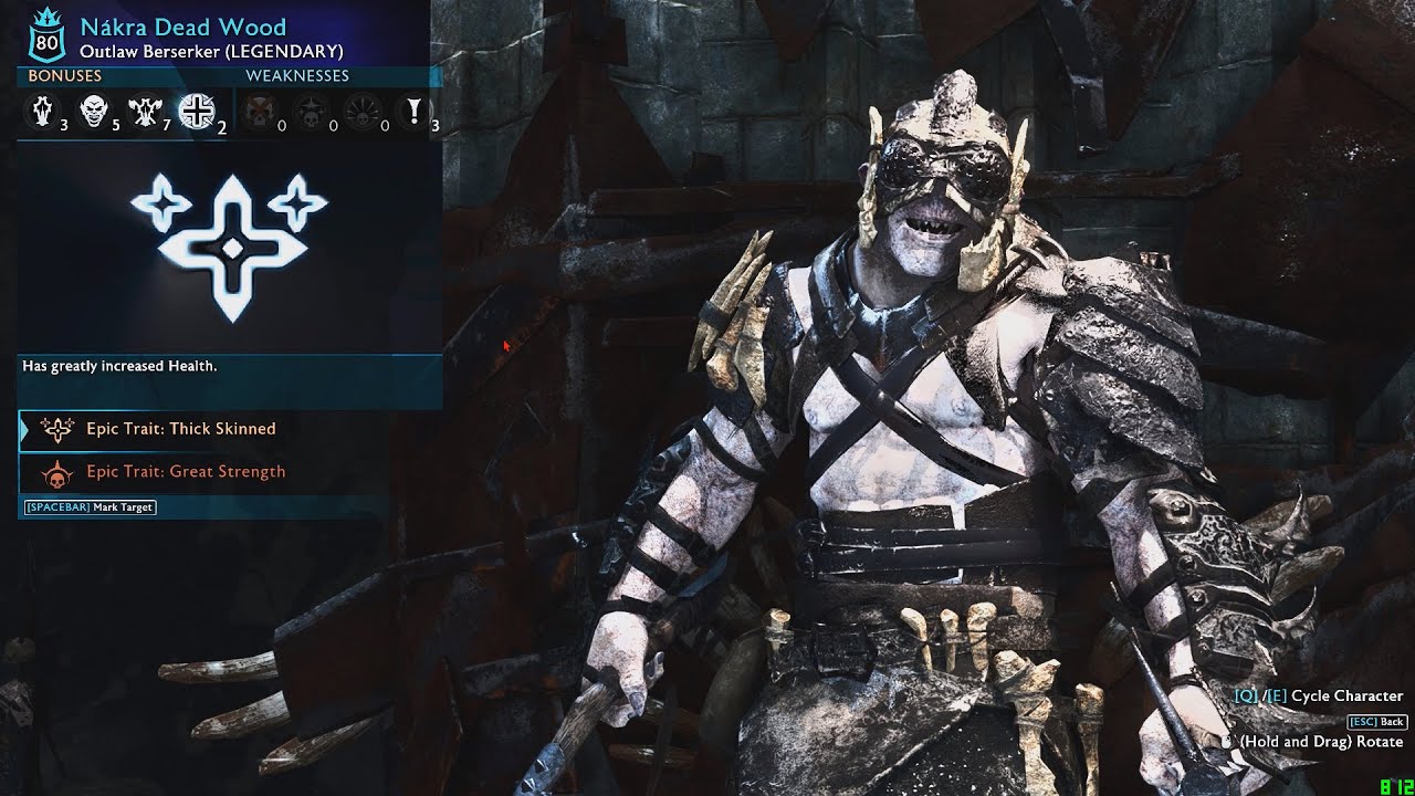 Shadow of war pit fights Nakra dead wood YouTube