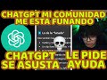 DAARICK J0DE A CHATGPT Y LE DICE QUE TERMINO FUNADO Y BANEADO, Y LE PIDE AYUDA