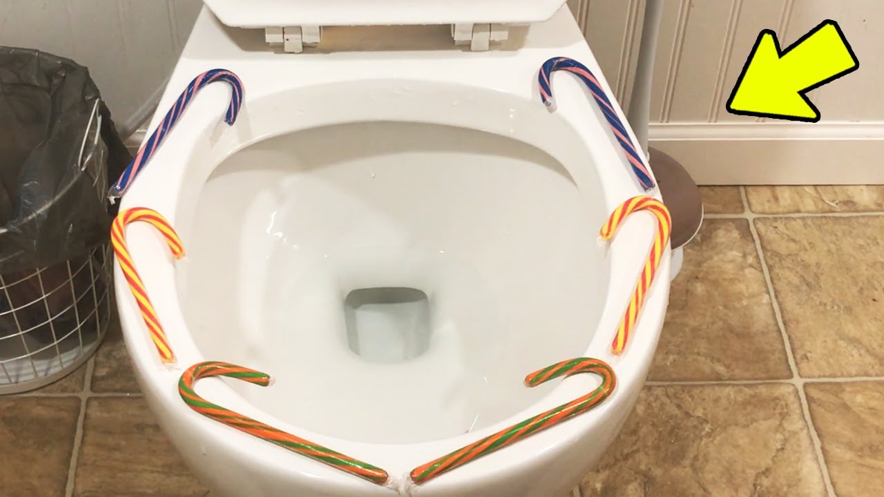 Will it Flush? - Rainbow Candy Canes