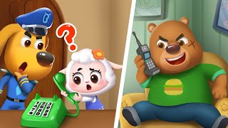 โทรศัพท์จากคนแปลกหน้า | เด็กปลอมๆ | การ์ตูนเด็ก | เบบี้บัส | Kids Cartoon | BabyBus