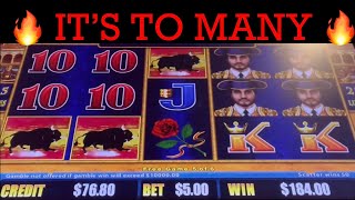 🔥 IT’S TO MANY 🔥 RAGING BULL LIGHTNING LINK SLOT MACHINE 🎰 POKIE WINS screenshot 5