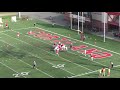 Cortland heads-up play for game-tying TD