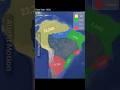 alternate European nations conquest/Colonization of South America | Using Google earth map