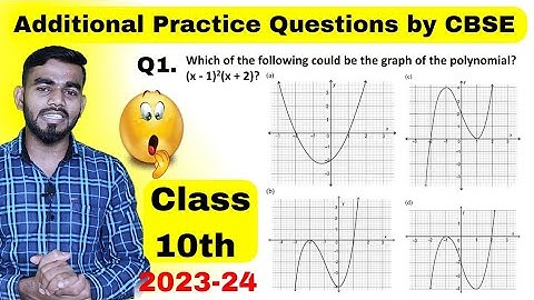 Question 1 | Additional practice questions cbse class 10 Maths solutions | 2023 - 24 | cbse news