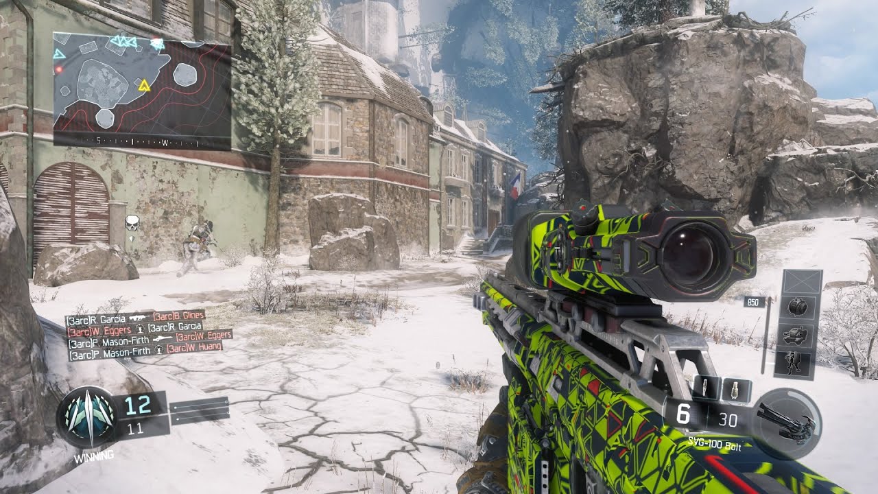 Call Of Duty Black Ops 3: Team Deathmatch - Gameplay - (Sniping) - YouTube