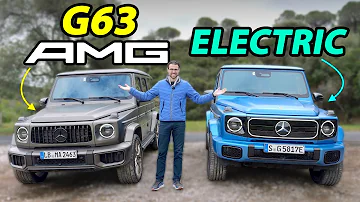 Electric or V8 - which is the best updated Mercedes G-Class? G580 EV vs G63 AMG vs G500 G550 REVIEW