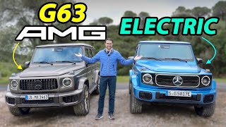 Electric Or V8 - Which Is The Best Updated Mercedes G-Class? G580 Ev Vs G63 Amg Vs G500 G550 Review