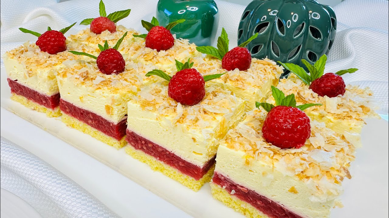 Najbolja voćna kremšnita: kremasta, osvježavajuća i jednostavna 💞