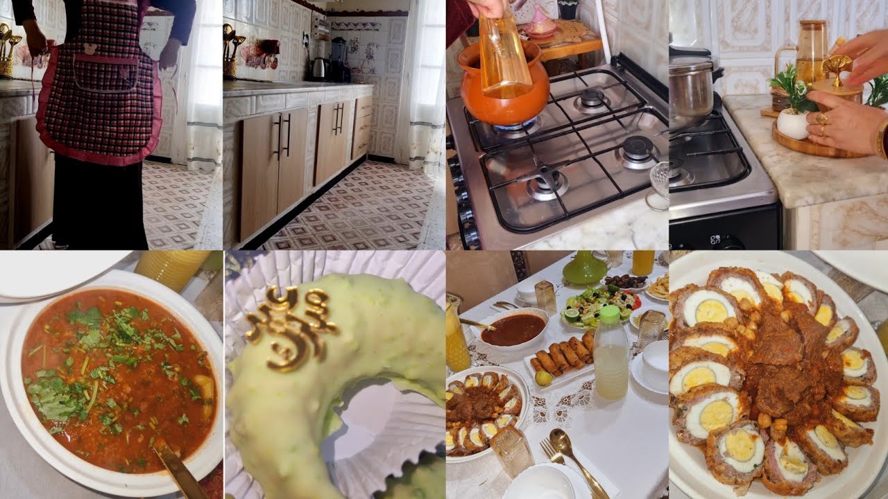 بدات ريحة العيد 🌙اول حلويات لعيد قنبلة فالبنة 💥رفدت قشي ورحت دارنا💯روتين بديتو من دارنا وكملته فداري