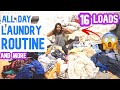 STAY AT HOME MOM / FAMILY OF 5 WEEKLY LAUNDRY ROUTINE / CLEANING ROUTINE MOTIVATION / CLEAN WITH ME