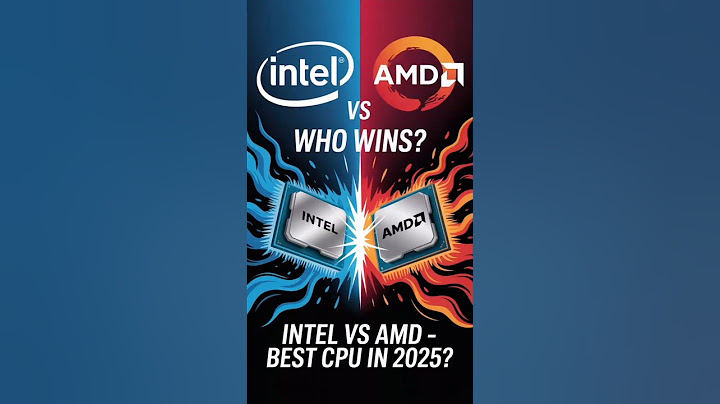 Intel vs AMD | Real Performance Comparison