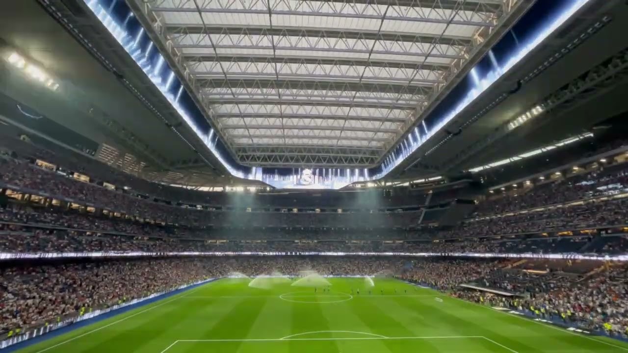 SHOW LUCES BERNABEU PREVIA MADRID OSASUNA 25 26