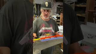 This is how I heat up and bend an arc with real neon glass.