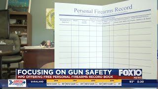 MPD offers free personal firearms record book