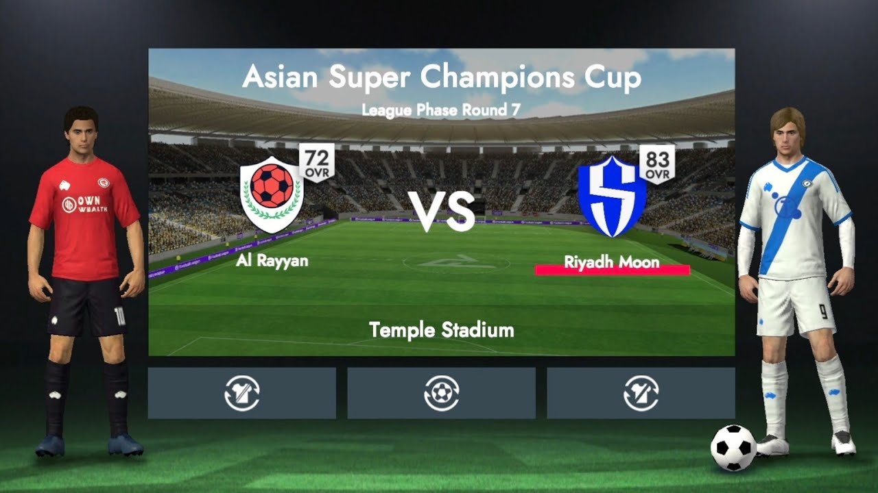 Al Rayyan vs Riyadh | Arabi Club | Asian Supar Champions Cup | Football League 2026 Android Gameplay