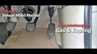 Cara cepat menyeimbangkan gas & kopling di mobil manual tanpa mati mesin