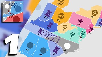 State.io ⚔️ - Gameplay Part 1 Levels 1-7 (Android, iOS) - Conquer the World in the Strategy Game