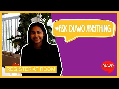 #AskDUWOAnything - Register at ROOM!