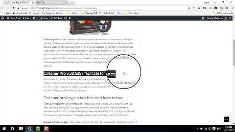 ccleaner videoCCleaner Pro version 5.38.6357 Lattest Version