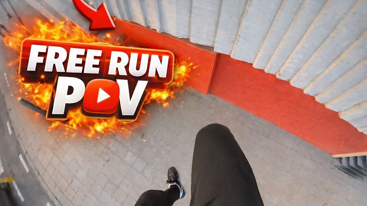 URBAN FREE RUN : SAUTS DE FOU EN GOPRO