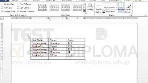 Apply the Grid Table 5 Dark style at the table of the document.