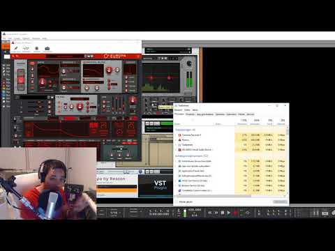 The difference between europa as a VST in Reason vs Ableton Live