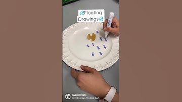Floating Noa’s Ark Drawings Science Experiment!  - with Dry Erase Markers!