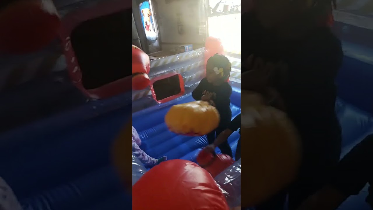 Kids Using Boxing Ring - YouTube