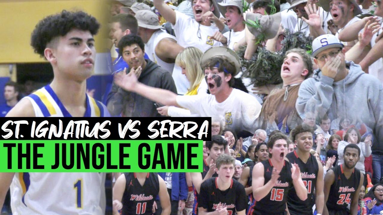 St. Ignatius vs Serra | The Jungle Game Was HYPED As Usual!!! - YouTube