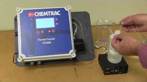 Chemtrac  PC5000 Particle Counter Demo