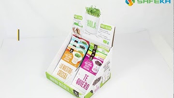 Flower Seed  PDQ-cardboard counter display boxes-Safeka display