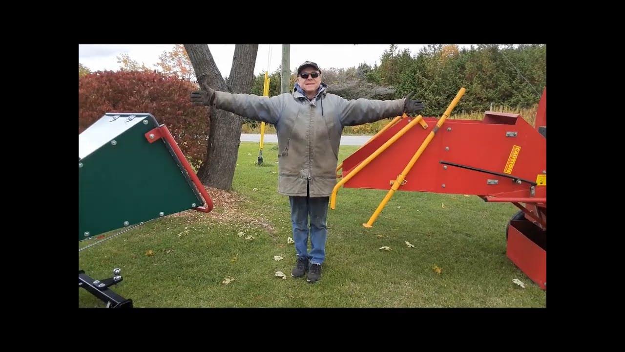 PTO Wood Chipper Comparison Woodland Mills WC88 vs Jinma YouTube