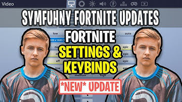 SymFuhny Fortnite Settings, Keybinds, Sensitivity, Gear and Setup Season 10 Updates