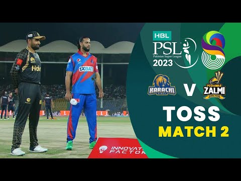 Toss | Karachi Kings vs Peshawar Zalmi | Match 2 | HBL PSL 8 | MI2T