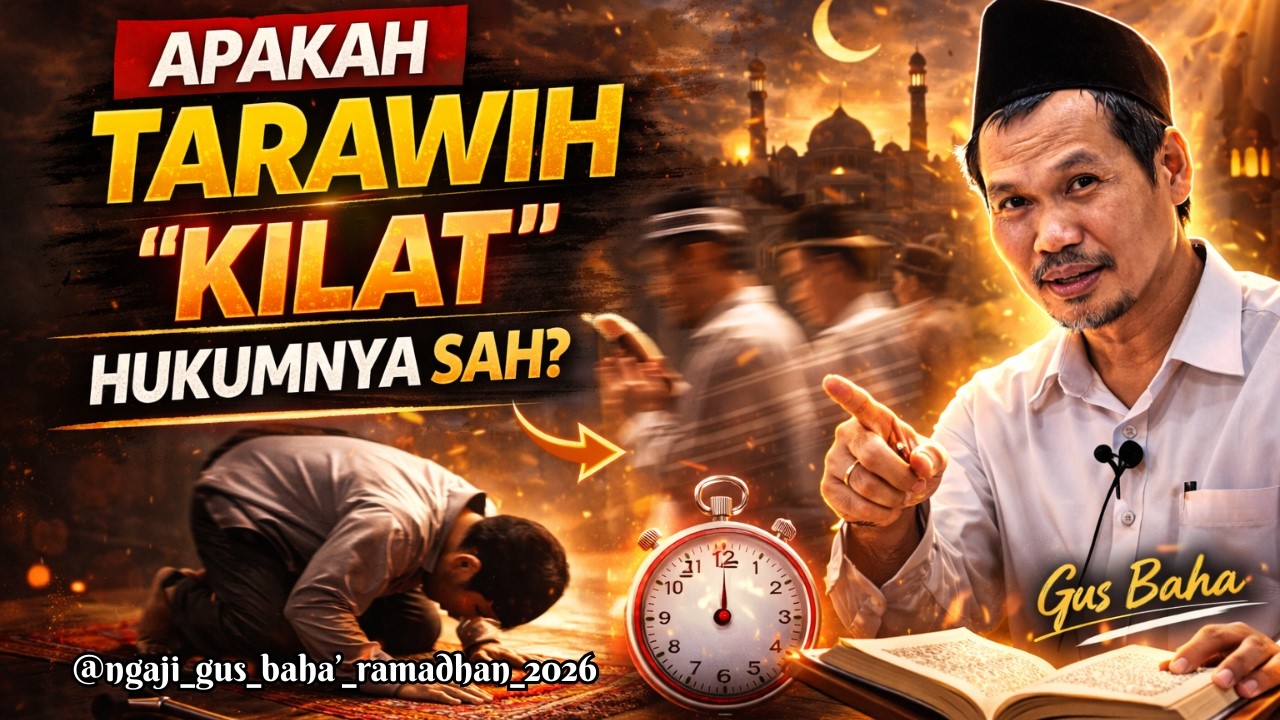 TARAWEH SUPER KILAT Itu SAH Atau Tidak? @ngaji_gus_baha’_ramadhan_2026