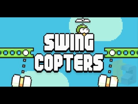 Swing Copters, the Flappy Bird Follow-Up, Launches