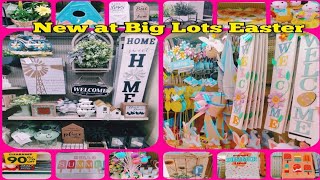 👑🛒🐣All NEW Big Lots Easter Spring 2023 Shop With Me!!!Plus 90% Off Valentine's Day Decor and More!!👑