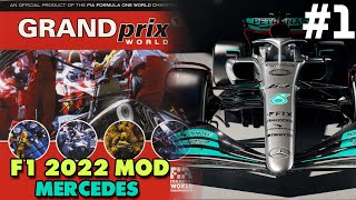 F1 2022 Manager | Mercedes Career Mode #1: THE BEGINNING | Grand Prix World 2022 Mod