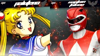 Sailor Moon Vs Red Ranger - Super Smash Bros Mods