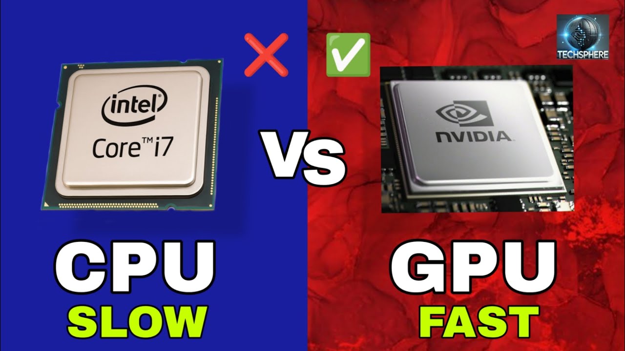 GPU Vs CPU ? | Which is better? | #mustwatch #cpu #gpu - YouTube