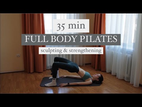 35 MIN full body pilates // sculpting & strengthening // no talking