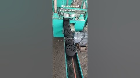 Model 140 honeycomb coal briquettes making machine, cylinder shape coal brikets press machine