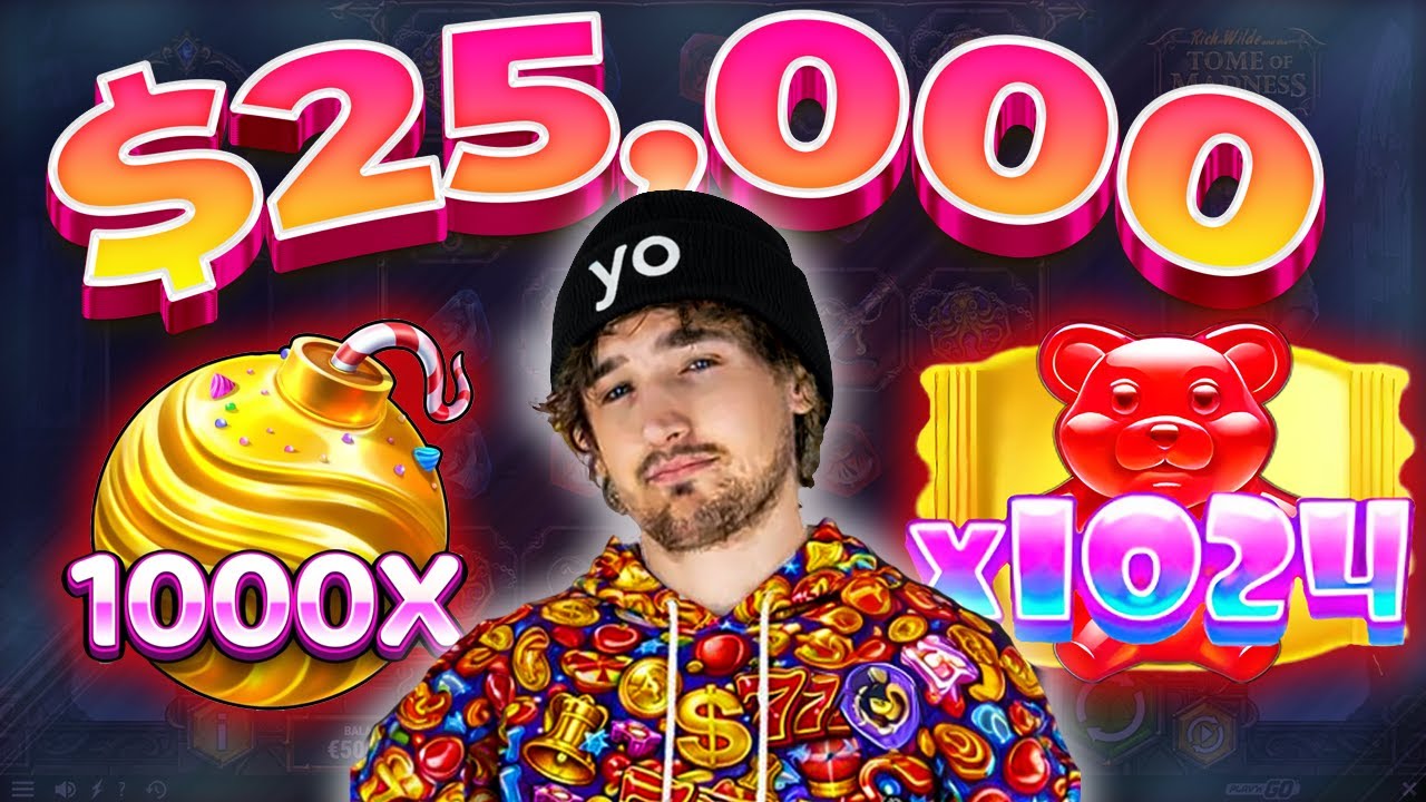 BIG Sugar Rush WINS SAVE me on feature SPINS. $12,000 Tome of Madness hit. [Mitch Jones Highlights]