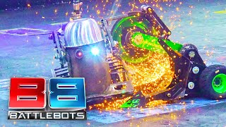 Rusty Is Given A Tour Of The Battlebox! | Rusty Vs Sawblaze | Battlebots